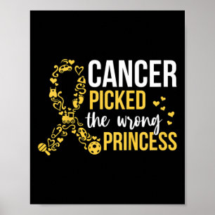 Affiche Les Enfants Luttent Contre Le Cancer De L'Enfance 