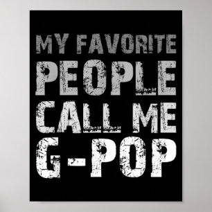 Affiche Les enfants m'appellent G-Pop Cool Gpop