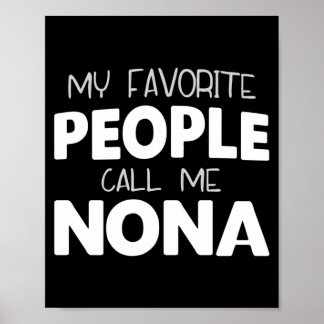 Affiche Les enfants m'appellent Nona Funny