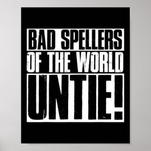 Affiche Les Épineurs Du Monde Untie Dyslexique Awar