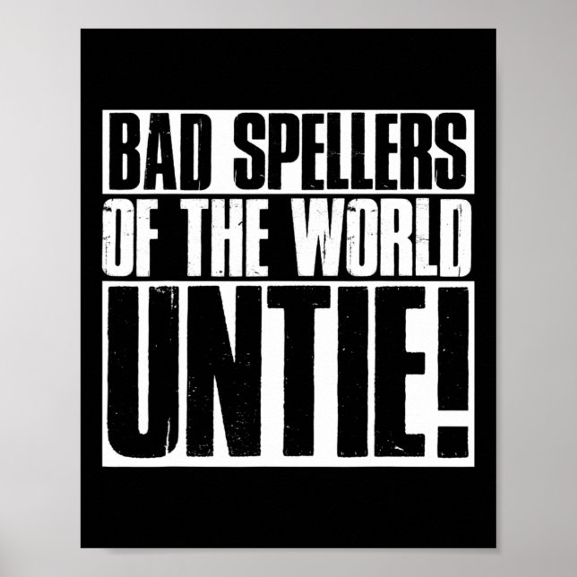 Affiche Les Épineurs Du Monde Untie Dyslexique Awar (Devant)