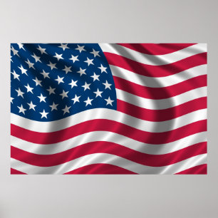 Affiche LES Etats-Unis