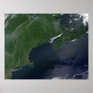 Affiche Les Etats-Unis et le Canada du nord-est