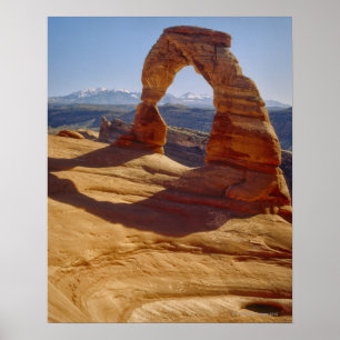 Affiche Les Etats-Unis, Utah, voûte sensible