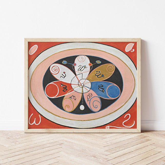 Affiche Les Étoiles À Sept Points | Hilma af Klint (Créateur téléchargé)