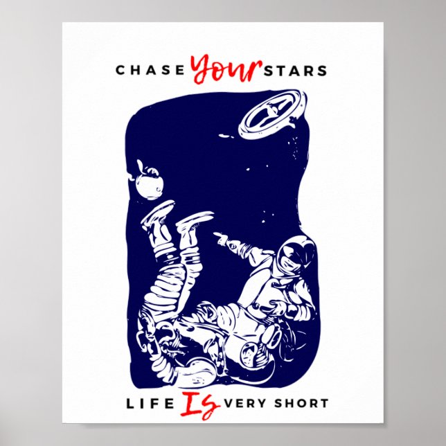 Affiche Les étoiles de l'astronaute (Devant)