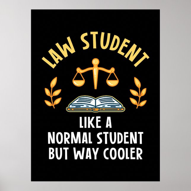 Affiche Les étudiants en droit sont Glacières (Devant)
