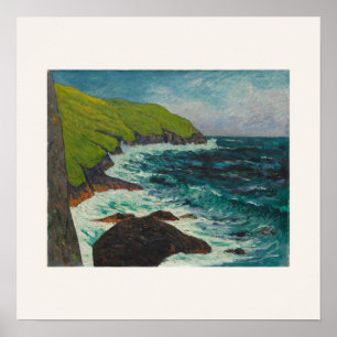 Affiche Les Falaises de Beg-ar-Fry par Maufra - Art côtier
