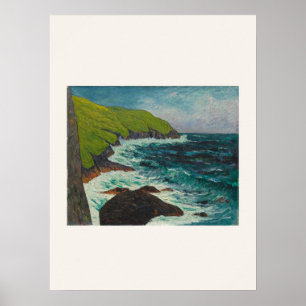 Affiche Les Falaises de Beg-ar-Fry par Maufra - Art côtier