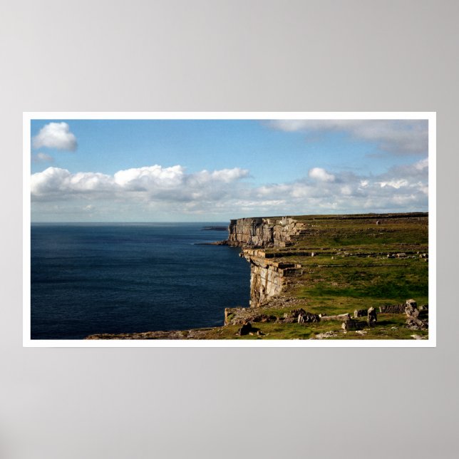 Affiche Les falaises de Dun Aengus (Devant)