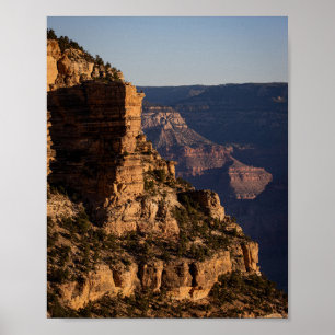 Affiche Les falaises du Grand Canyon au lever du soleil - 