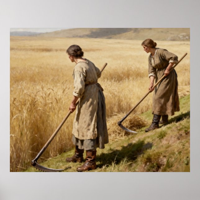 Affiche Les Faneurs (Devant)