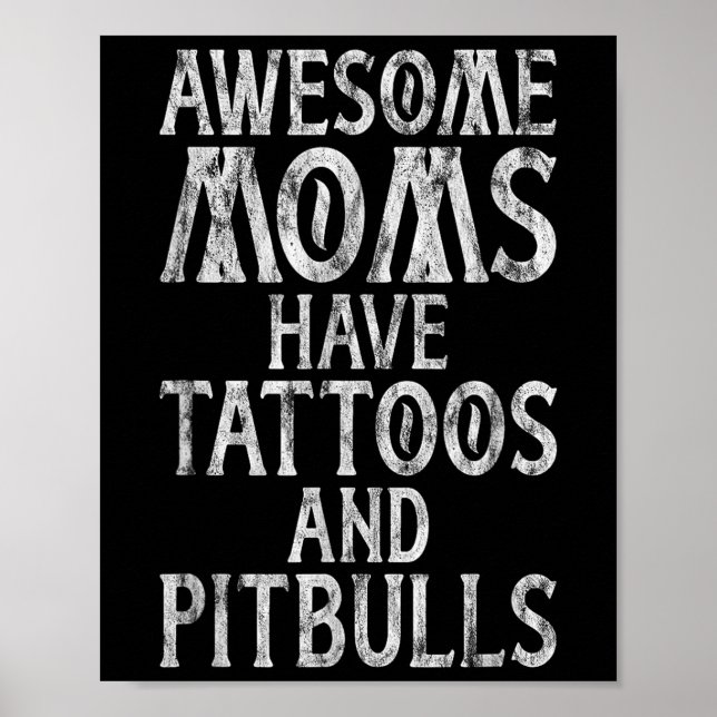 Affiche Les Fantastiques Moms Ont Des Tatouages Et Des Pit (Devant)