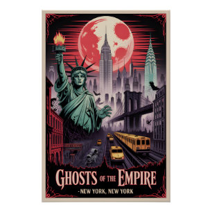 Affiche Les Fantômes de l'Empire Hanter NYC