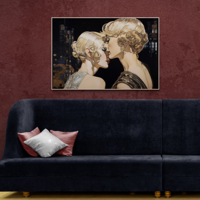 Affiche Les femmes argentines partagent une peinture secrè (Créateur téléchargé)