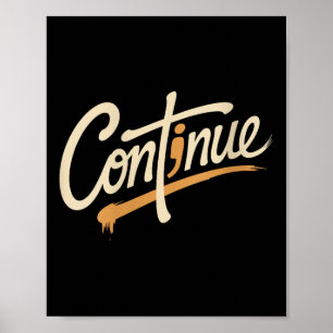 Affiche Les femmes continuent Semicolon Message positif Me