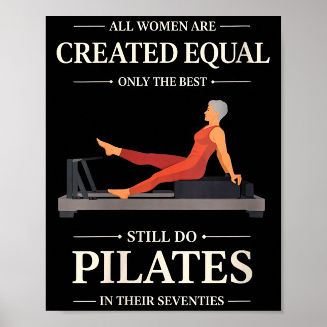 Affiche Les femmes des femmes sont créées égales font du p (Devant)