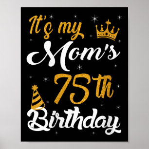 Affiche Les Femmes Joyeuses De Mes Moms 75e Anniversaire 1