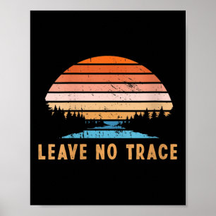 Affiche Les femmes ne laissent aucune trace _ Montagnes de