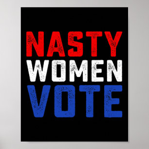 Affiche Les femmes odieuses votent