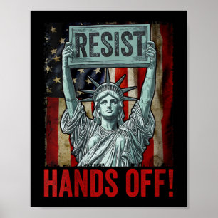 Affiche Les Femmes Résistent À La Statue De La Liberté Mai