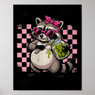 Affiche Les femmes sauvages et enceintes ne touchent pas b