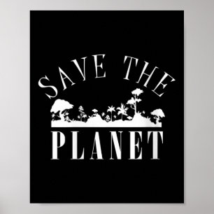 Affiche Les Femmes Sauvent La Planète Protection De l'envi
