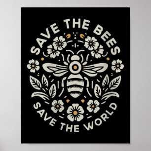 Affiche Les Femmes Sauvent Les Abeilles Sauvent Le Monde F