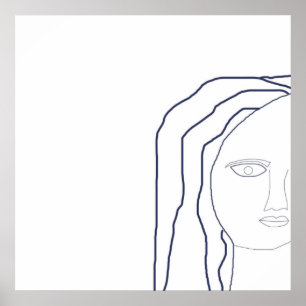 Affiche les femmes sont abstraites