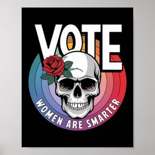 Affiche Les Femmes Sont Smarter Harris 2024 Wheimer 2024 V
