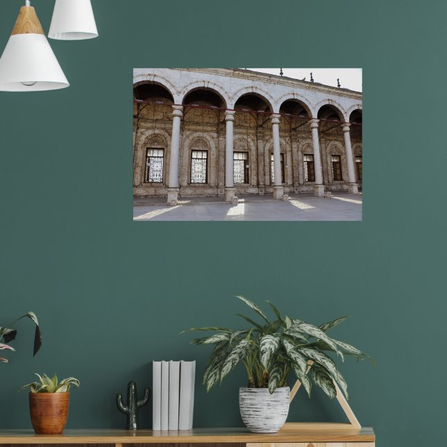 Affiche Les fenêtres de la mosquée de Mohammed Ali (Salon 1)