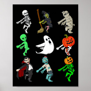 Affiche Les Filles de Halloween