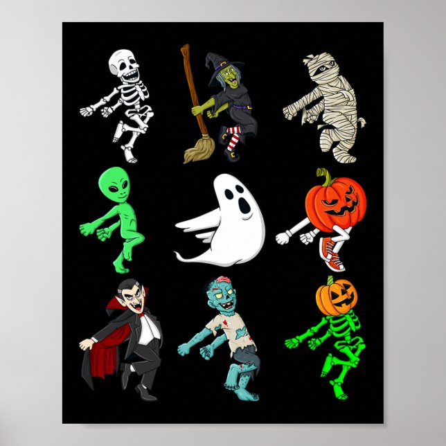 Affiche Les Filles de Halloween (Devant)