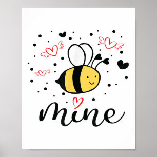 Affiche Les filles de la mine d'abeilles Valentines Chemis