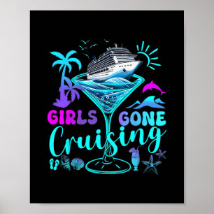 Affiche Les filles s'amusent en croisière 2025 Voyage de v