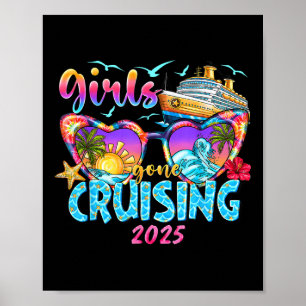 Affiche Les filles sont parties Croisière 2025 Croisière V