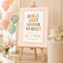 Les Filles Veulent Être Un Anniversaire 1 an Gingh