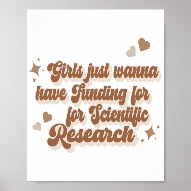 Affiche Les filles veulent juste avoir un financement pour (Devant)