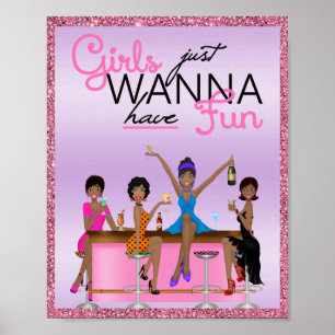 Affiche Les Filles Veulent S'amuser Enterrement de Vie de