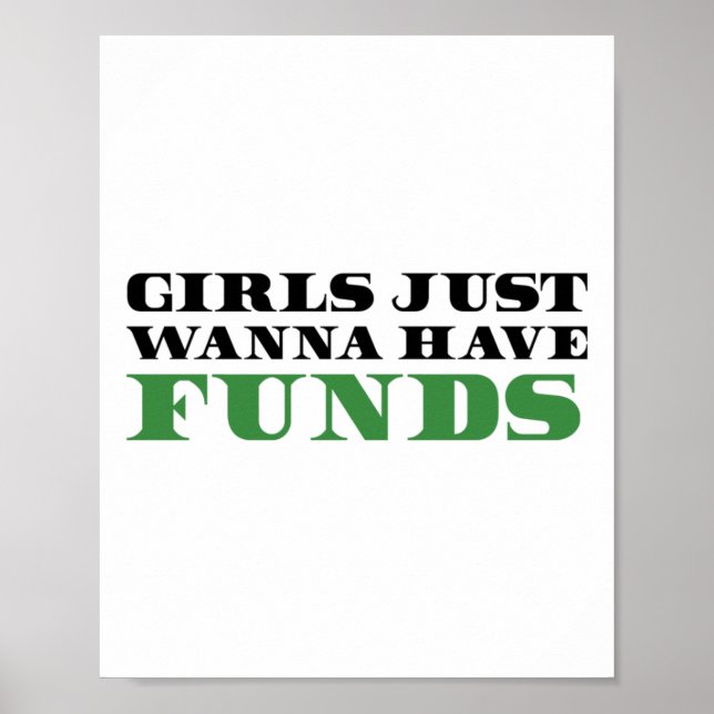 Affiche Les Filles Voulaient Juste Avoir Des Fonds - Femme (Devant)
