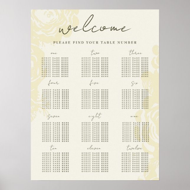 Affiche Les fleurs dorées (Devant)