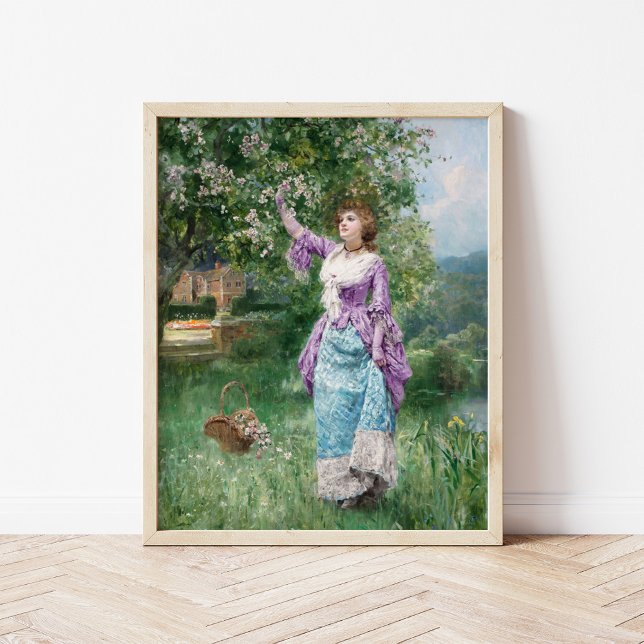 Affiche Les fleurs du printemps | Henry John Yeend King (Créateur téléchargé)