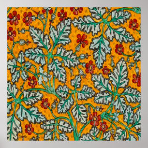 Affiche Les fleurs jaunes de Betty