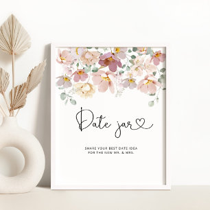 Affiche Les fleurs sauvages datent des idées nocturnes. Je