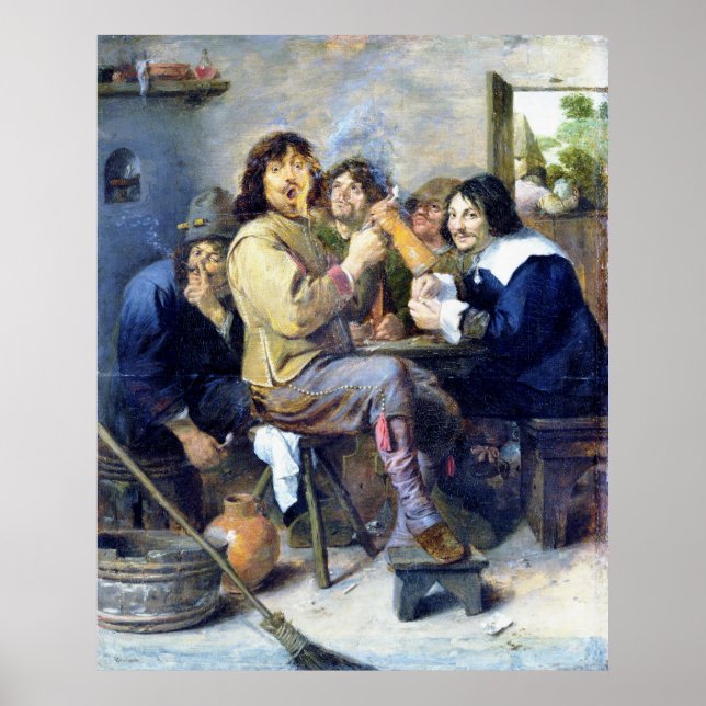 Affiche Les fumeurs (Devant)