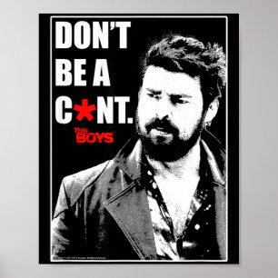 Affiche Les garçons boucher ne soyez pas... petits