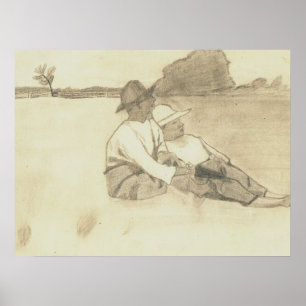 AFFICHE LES GARÇONS NEGRO