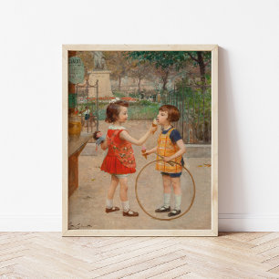 Affiche Les Glaces du Jour   Victor Gabriel Gilbert