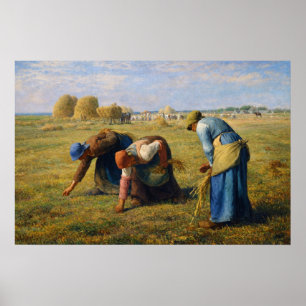 Affiche Les Glaneuses de Jean-François Millet