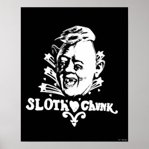 Affiche Les Goonies "Sloth ♥ Chunk"